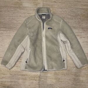 Vintage Patagonia Classic Retro X Deep Pile Fleece Jacket Womens Size L‎ Y2K